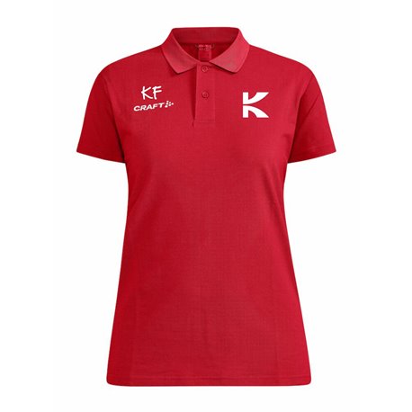 Kinder-Fit Damen Poloshirt für Trainerinnen blau