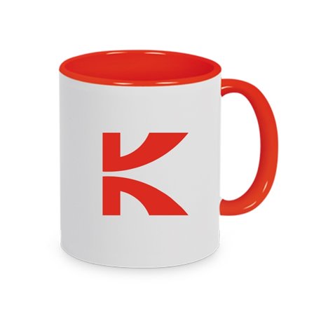 Kinder-Fit Tasse rot/weiss