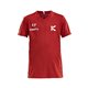 Kinder-Fit Kinder Trainingsshirt Girls rot