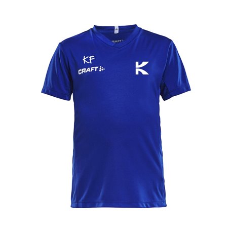 Kinder-Fit Kinder Trainingsshirt Boys blau