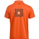 Kinder-Fit Herren Poloshirt für Trainer orange